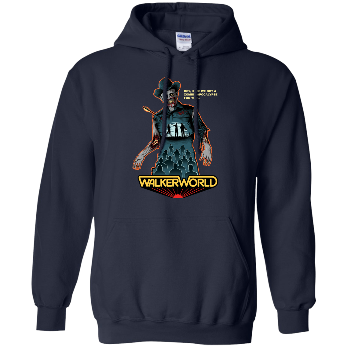 Walker World Pullover Hoodie