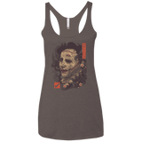 Oni Leather Mask Women's Triblend Racerback Tank