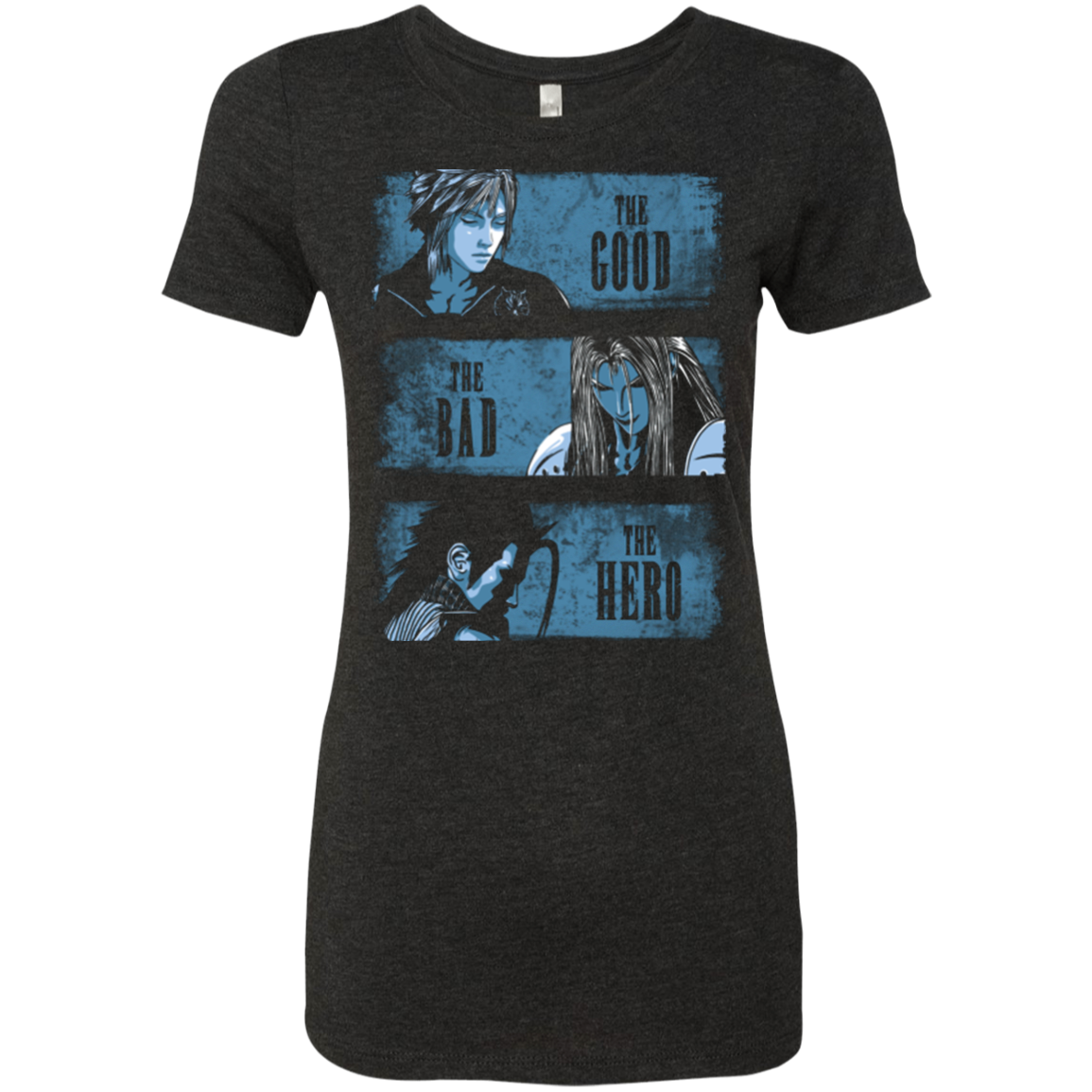 The Good the Bad and the Hero Women's Triblend T-Shirt