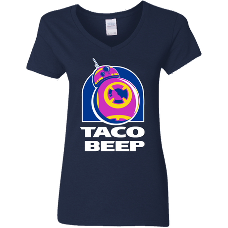 Taco Beep Women's V-Neck T-Shirt