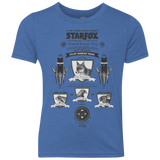 Star Fox Vintage Youth Triblend T-Shirt