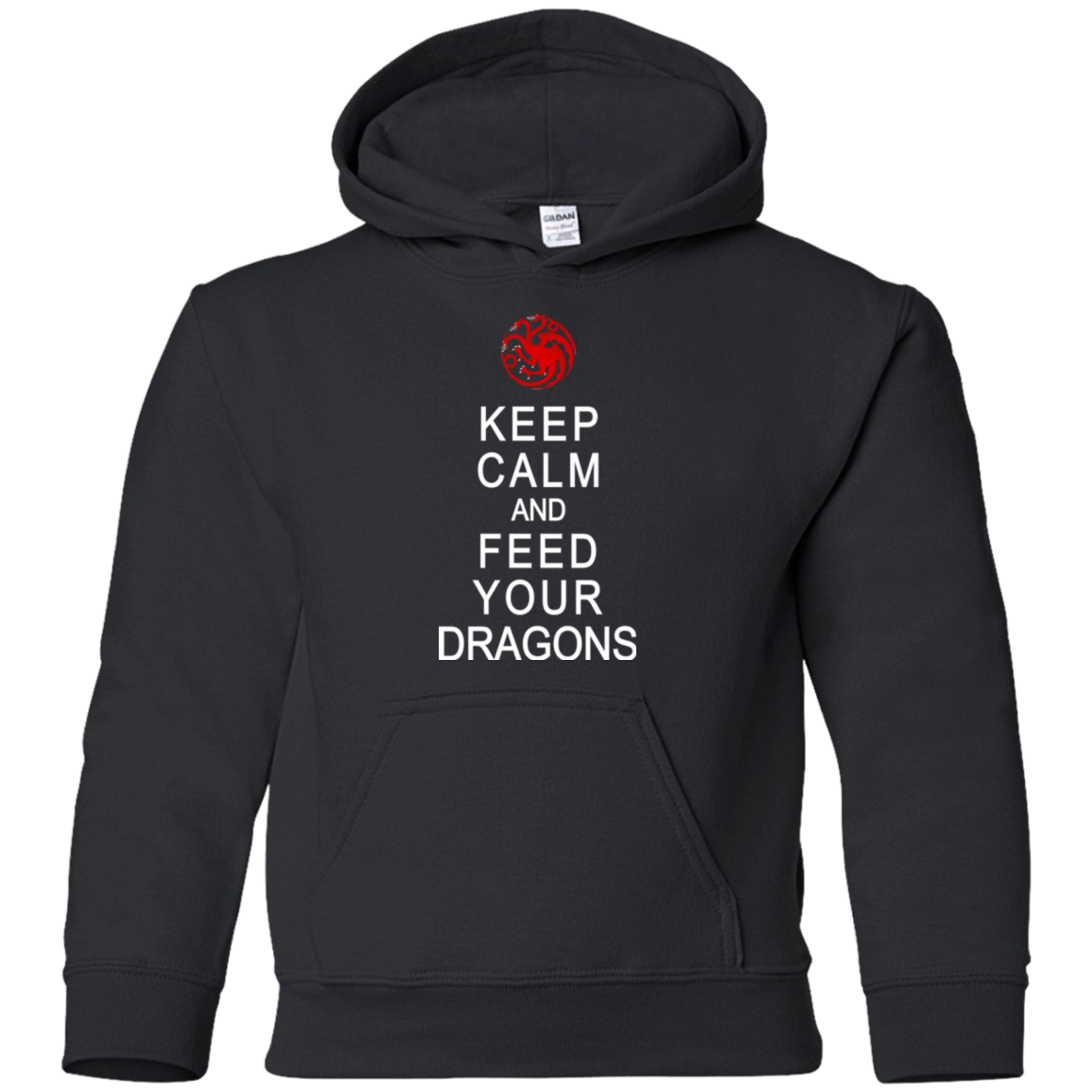 Feed dragons Youth Hoodie