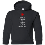 Feed dragons Youth Hoodie