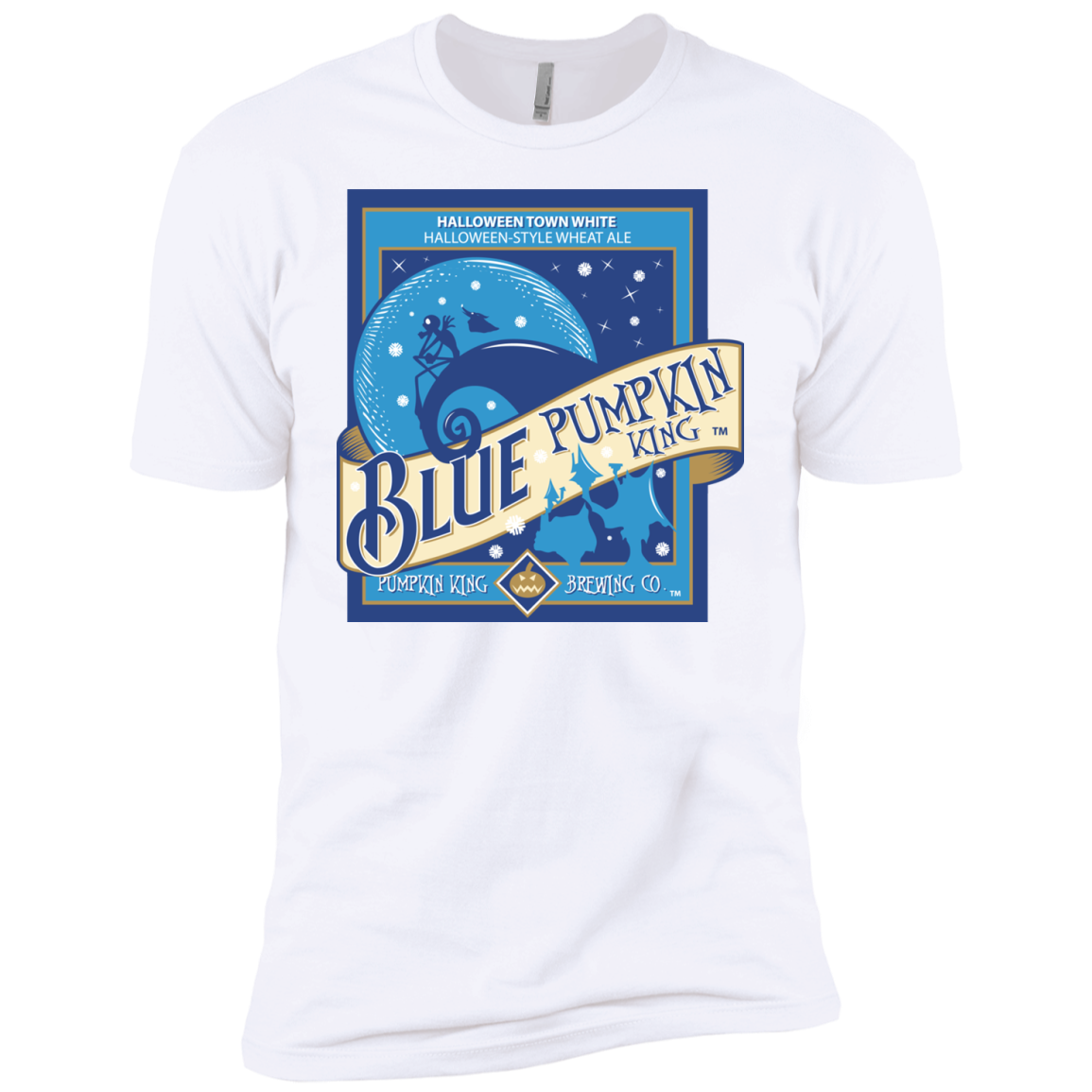 Blue Pumpkin King Boys Premium T-Shirt