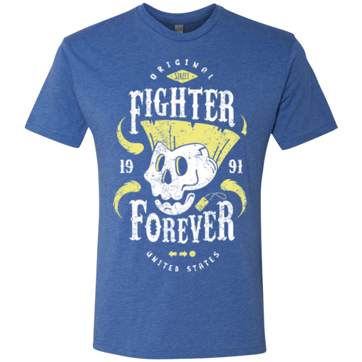 Fighter Forever Guile Men's Triblend T-Shirt