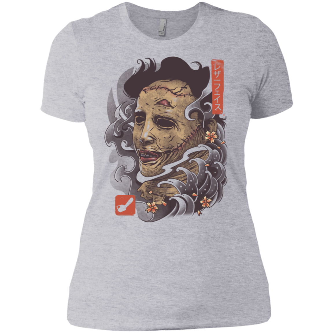 Oni Leather Mask Women's Premium T-Shirt