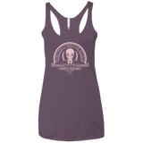 Who Villains Silence Women's Triblend Racerback Tank