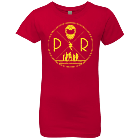 Yellow Power Girls Premium T-Shirt