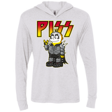 Piss Triblend Long Sleeve Hoodie Tee