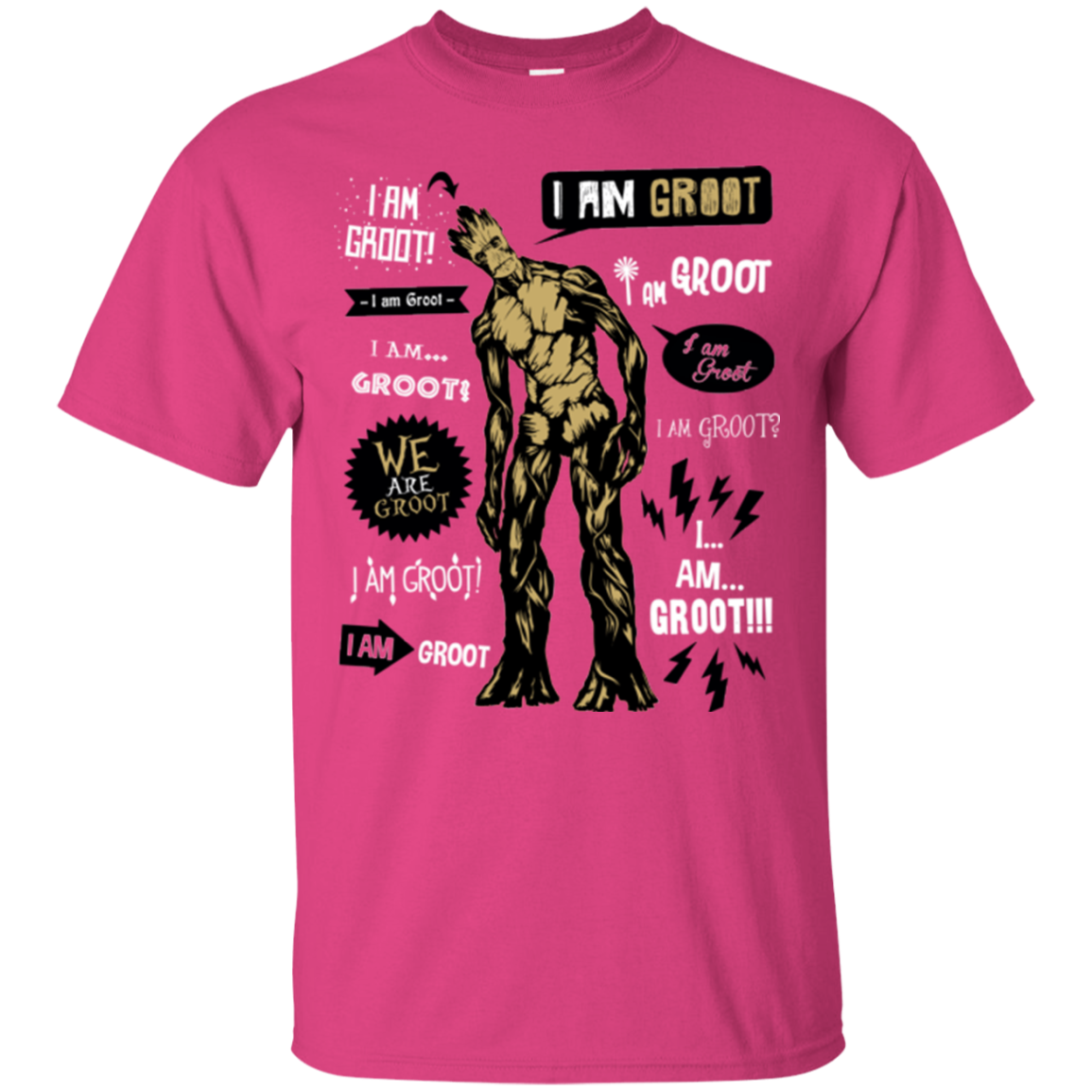 Groot Famous Quotes T-Shirt