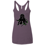Darthulhu Women's Triblend Racerback Tank
