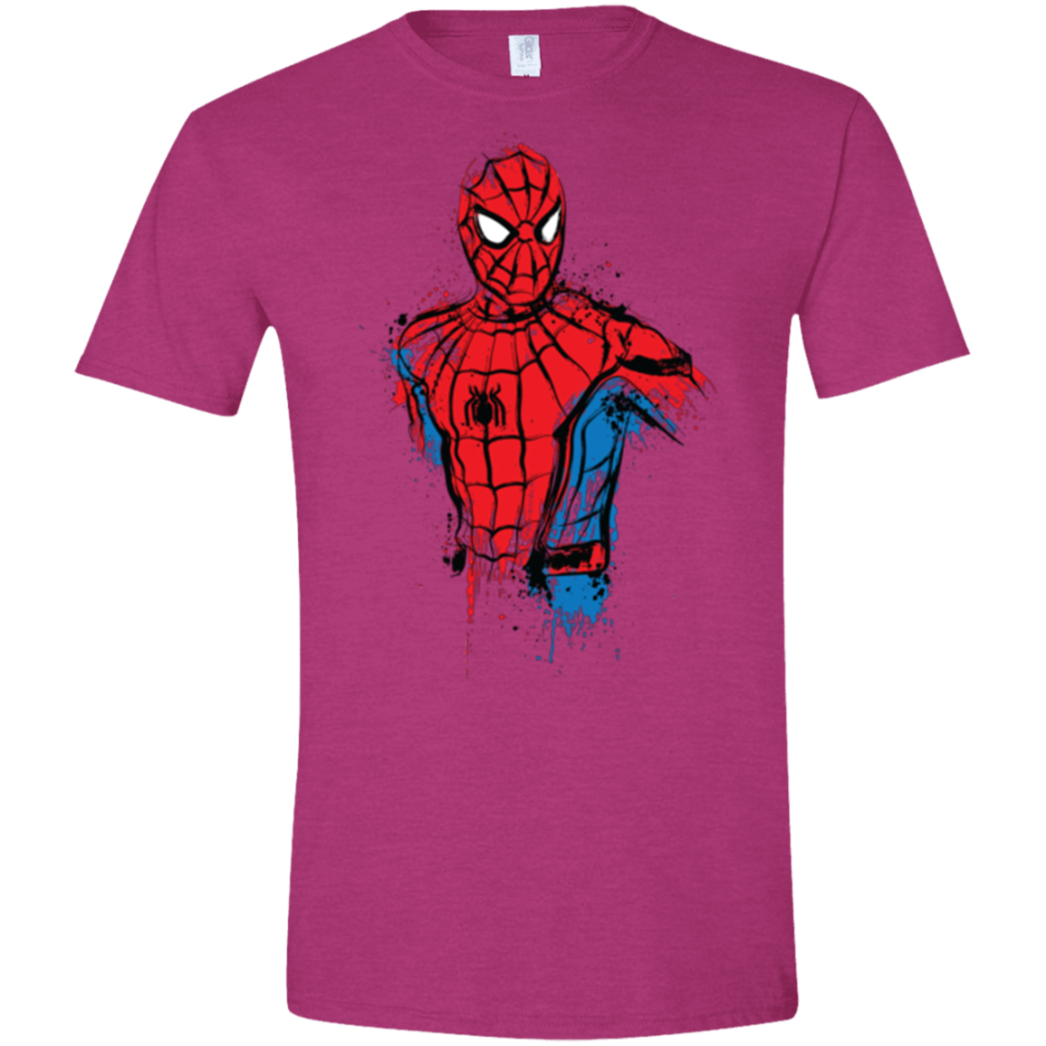 Spiderman- Friendly Neighborhood Men's Semi-Fitted Softstyle