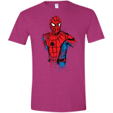 Spiderman- Friendly Neighborhood Men's Semi-Fitted Softstyle