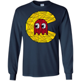 Poly Pac Man Men's Long Sleeve T-Shirt