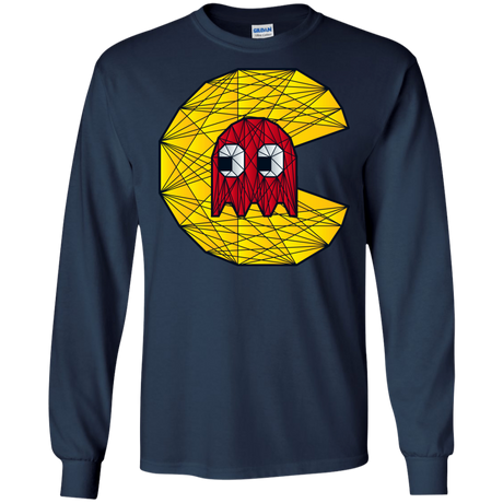 Poly Pac Man Men's Long Sleeve T-Shirt