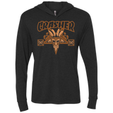 CRASHER Triblend Long Sleeve Hoodie Tee