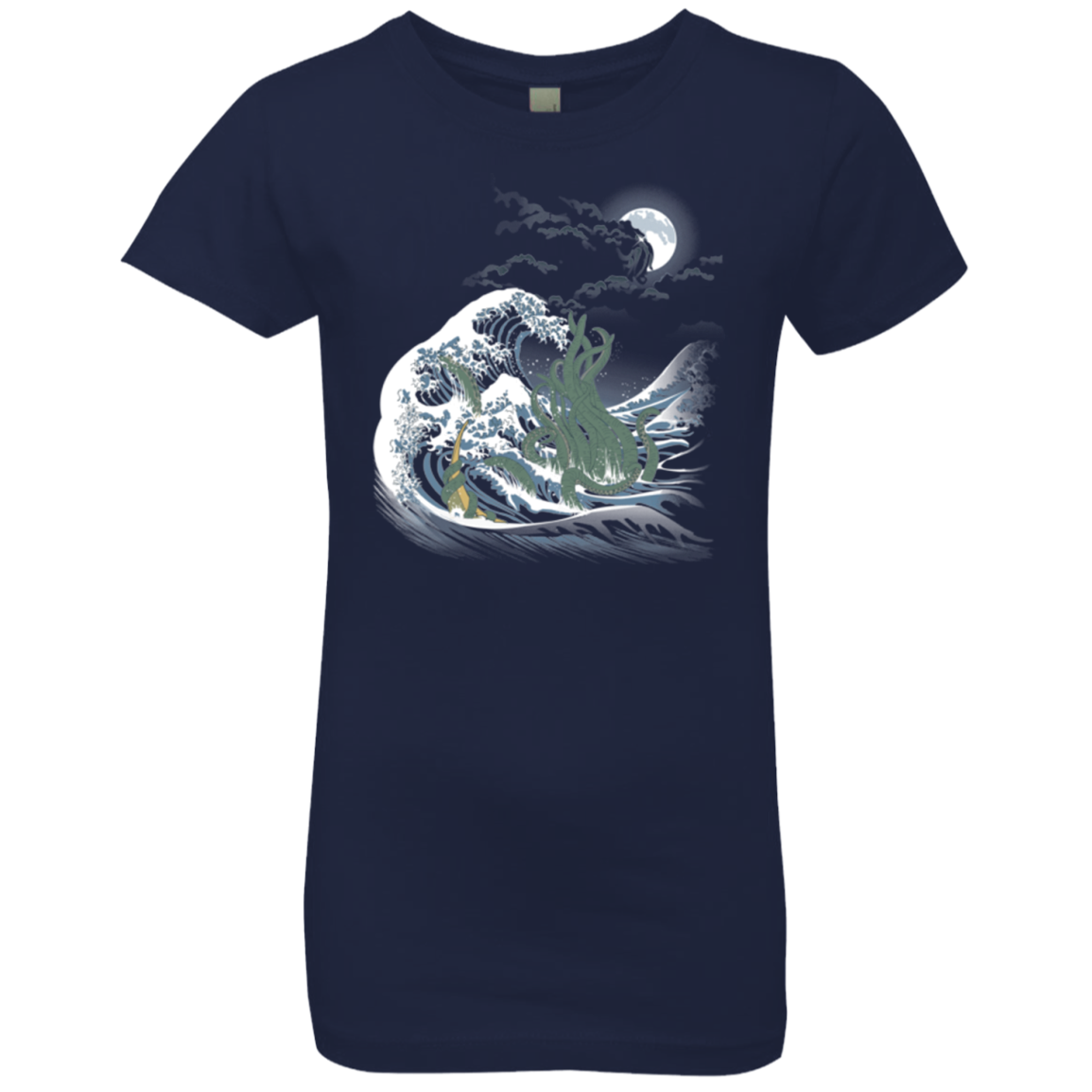 Wave Of R'lyeh Girls Premium T-Shirt