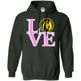 Pink Ranger LOVE Pullover Hoodie