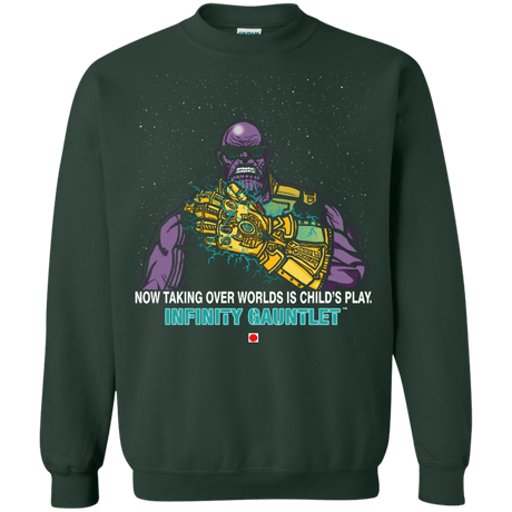 Sweatshirts Forest Green / S Infinity Gear Crewneck Sweatshirt