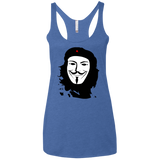 Anonymous Guevara Women's Triblend Racerback Tank