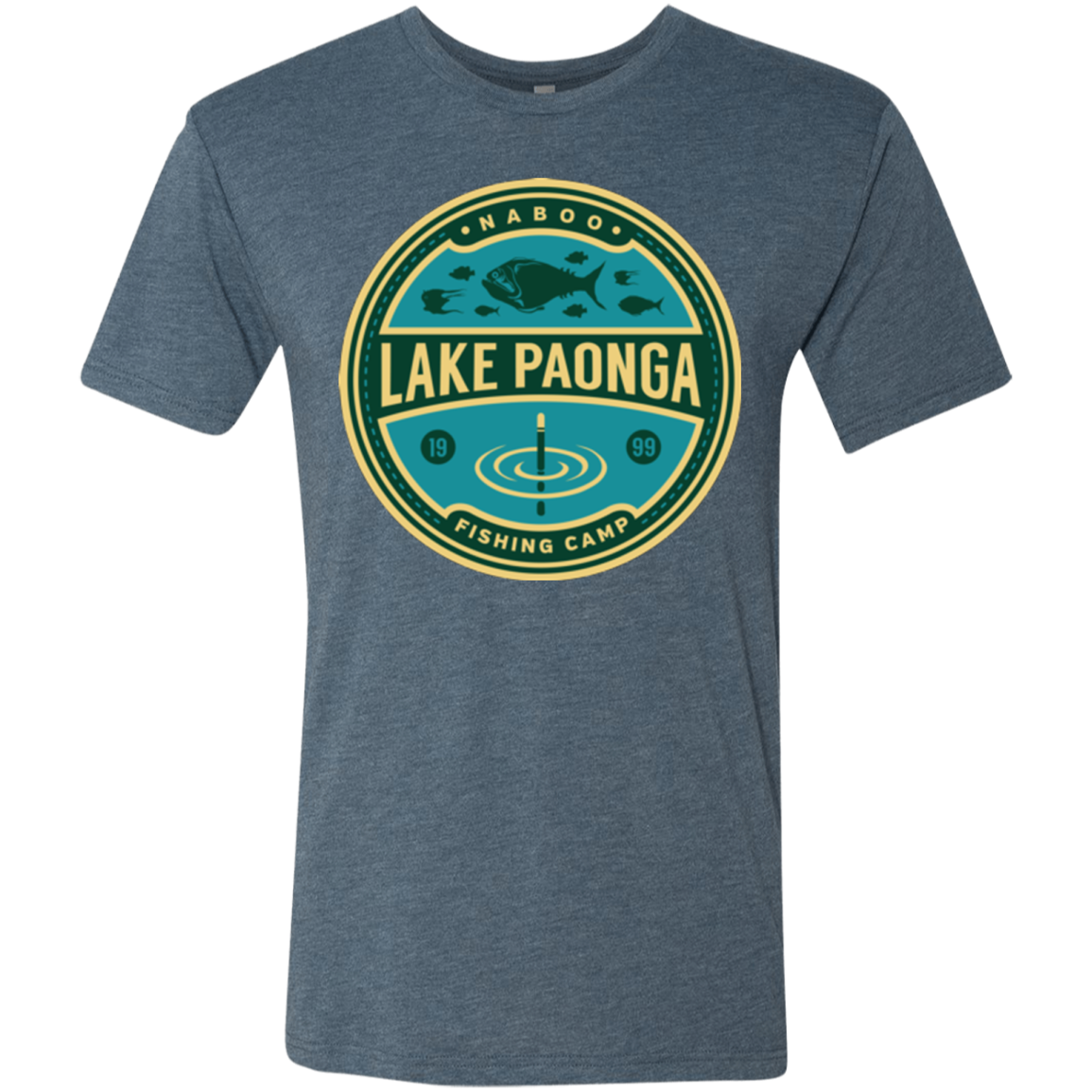 Lake Paonga Fishing Camp Men's Triblend T-Shirt