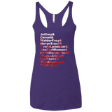 Aryas Kill List Women's Triblend Racerback Tank