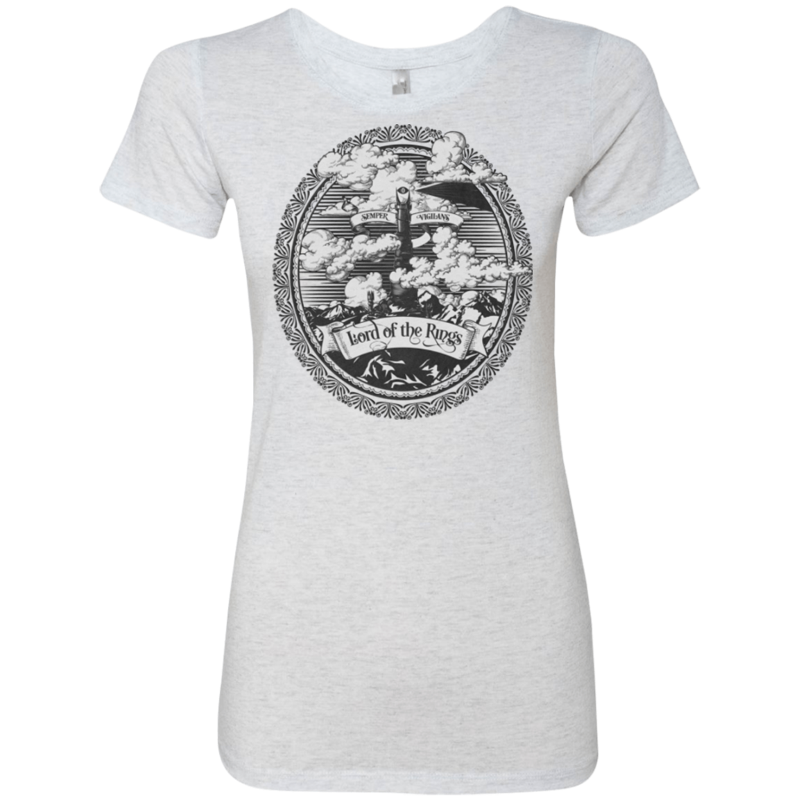Vintage Mordor Tower Women's Triblend T-Shirt