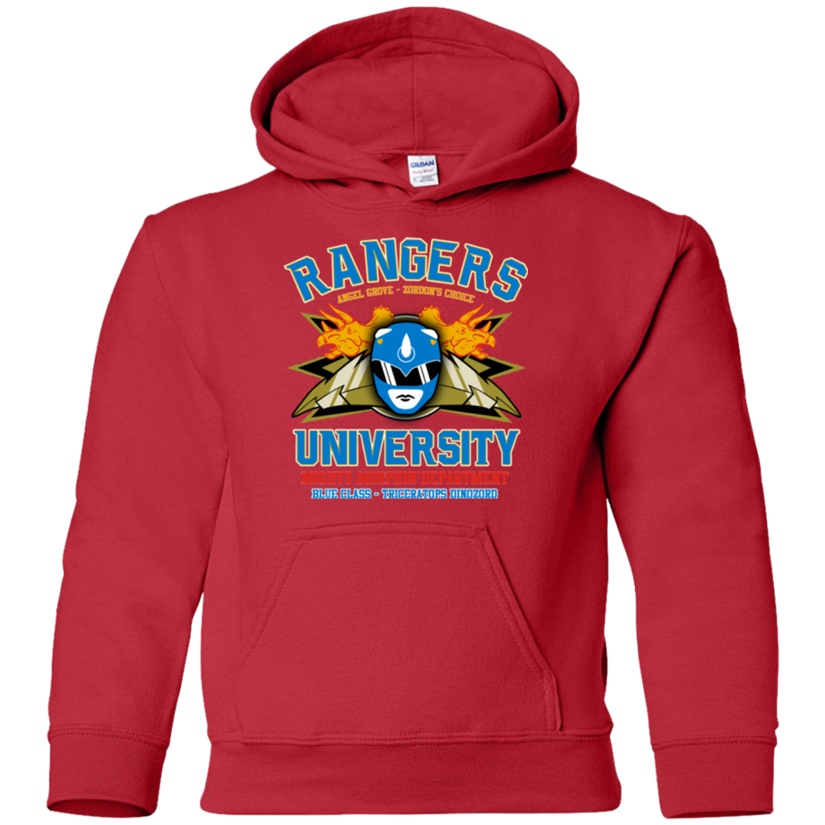 Rangers U Blue Ranger Youth Hoodie