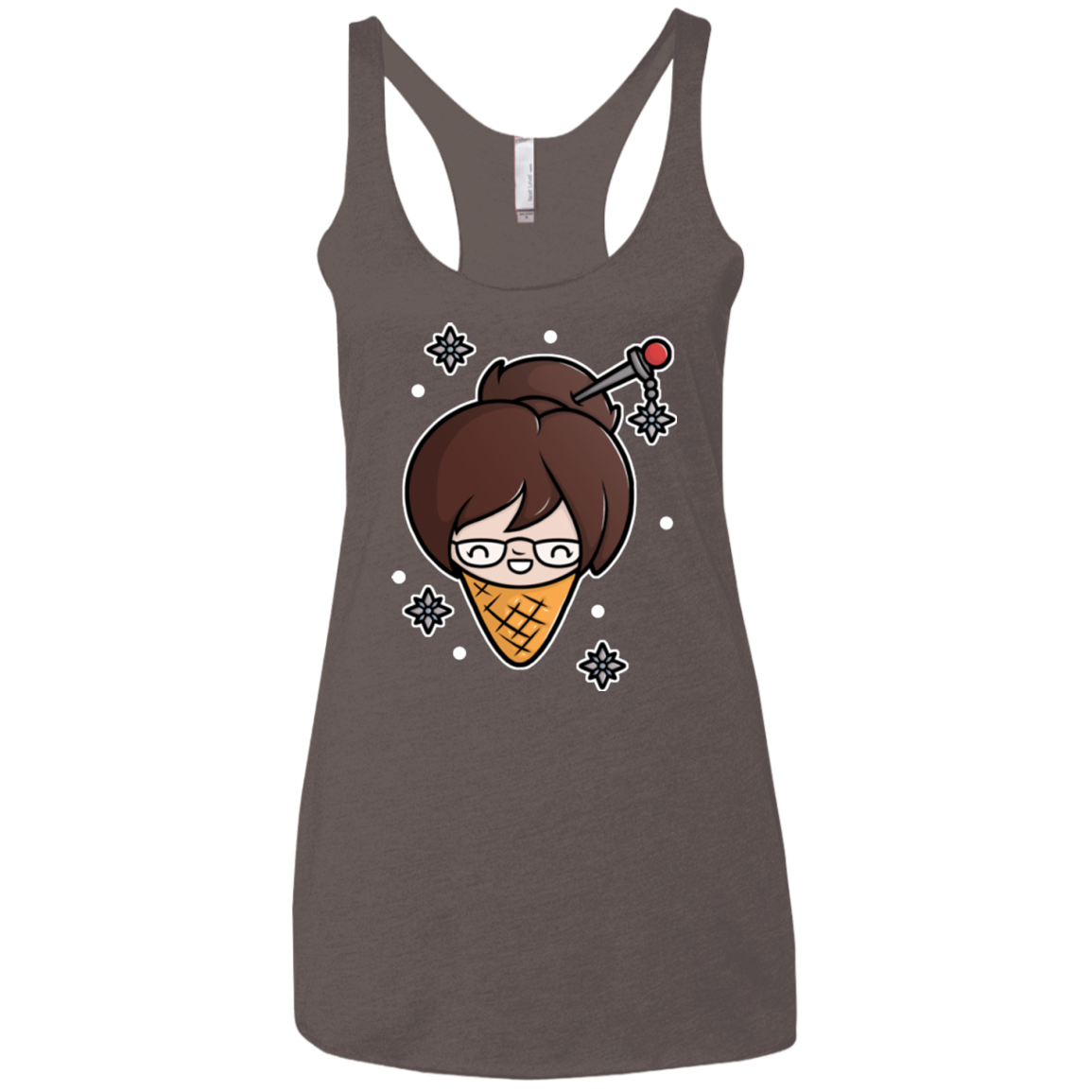 Mei Cone Women's Triblend Racerback Tank