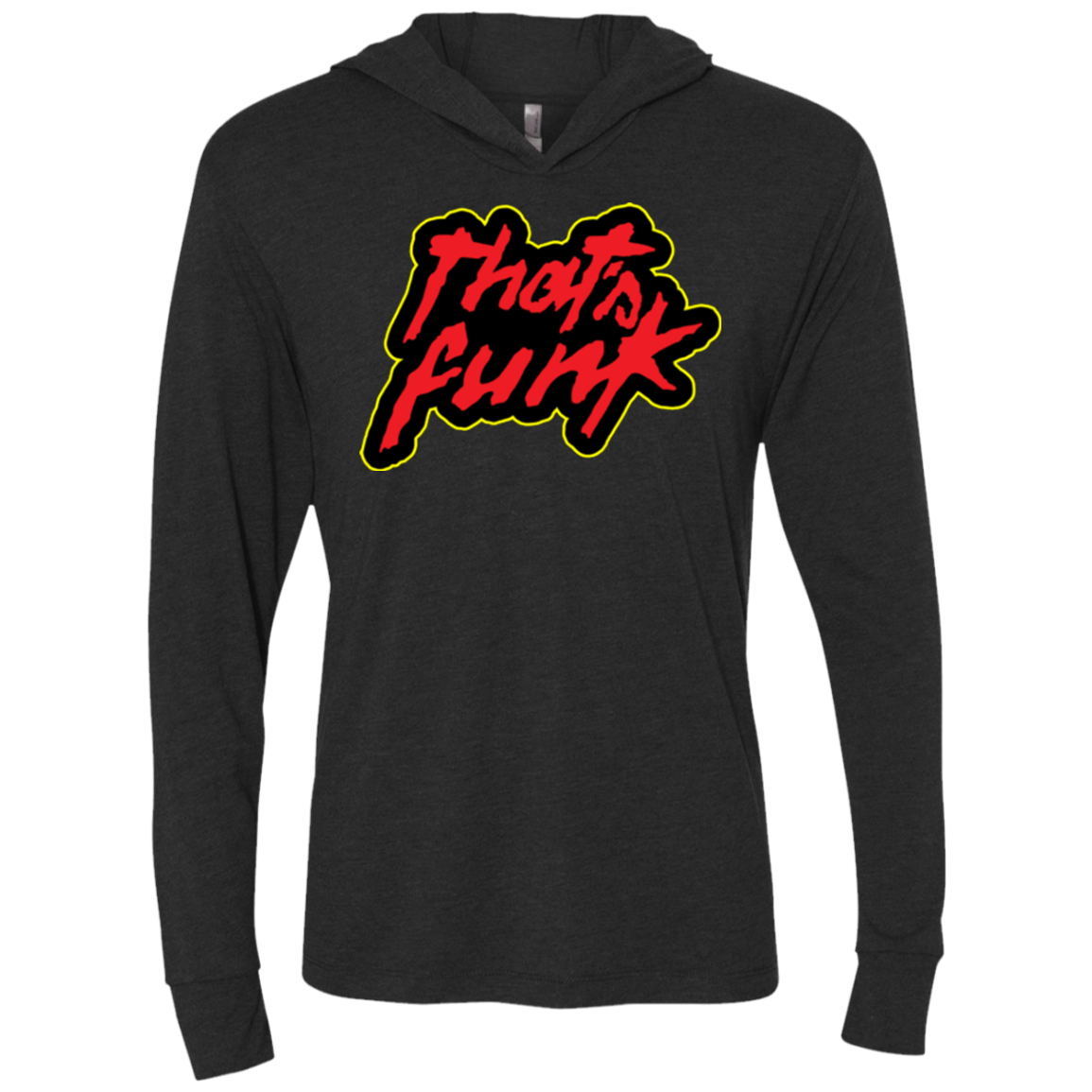 Dat Funk Triblend Long Sleeve Hoodie Tee
