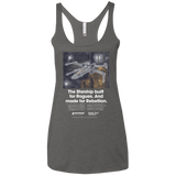 X-Fighter Women's Triblend Racerback Tank