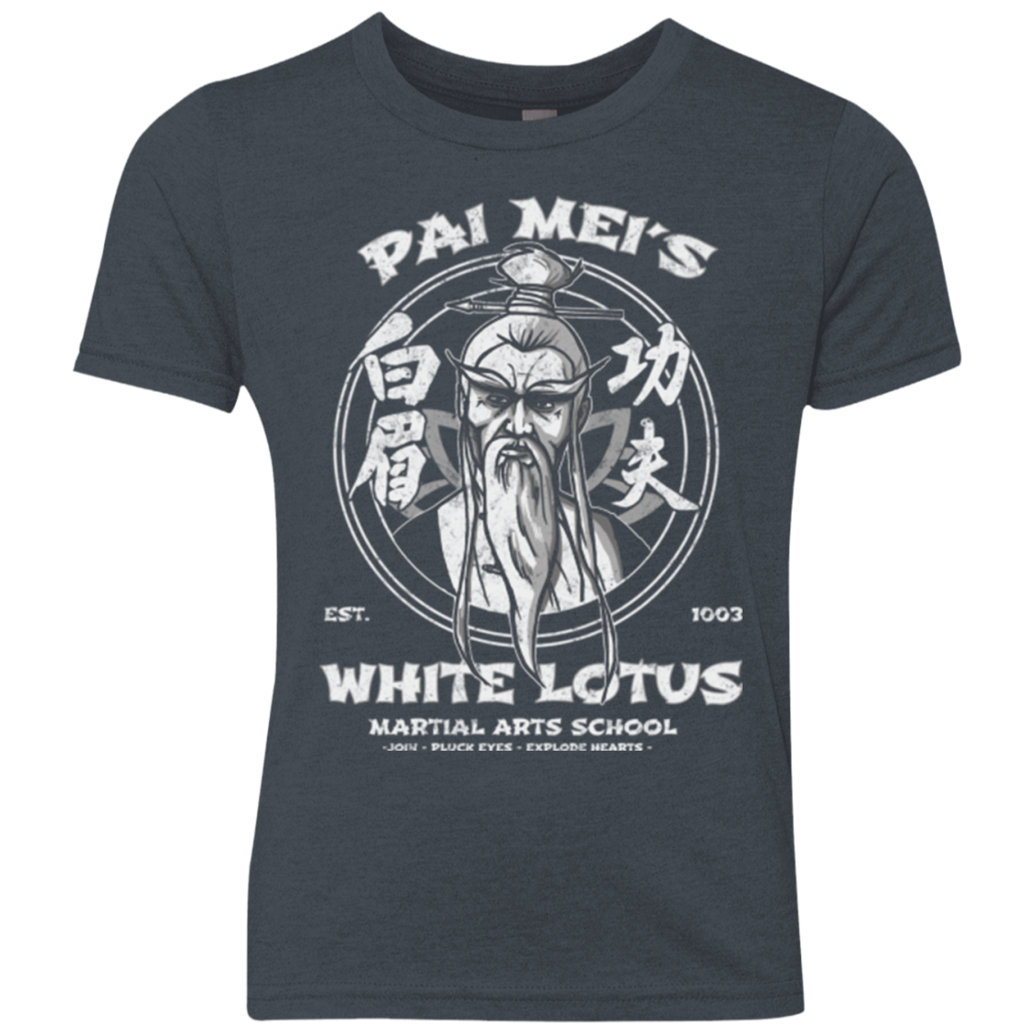 White Lotus Youth Triblend T-Shirt