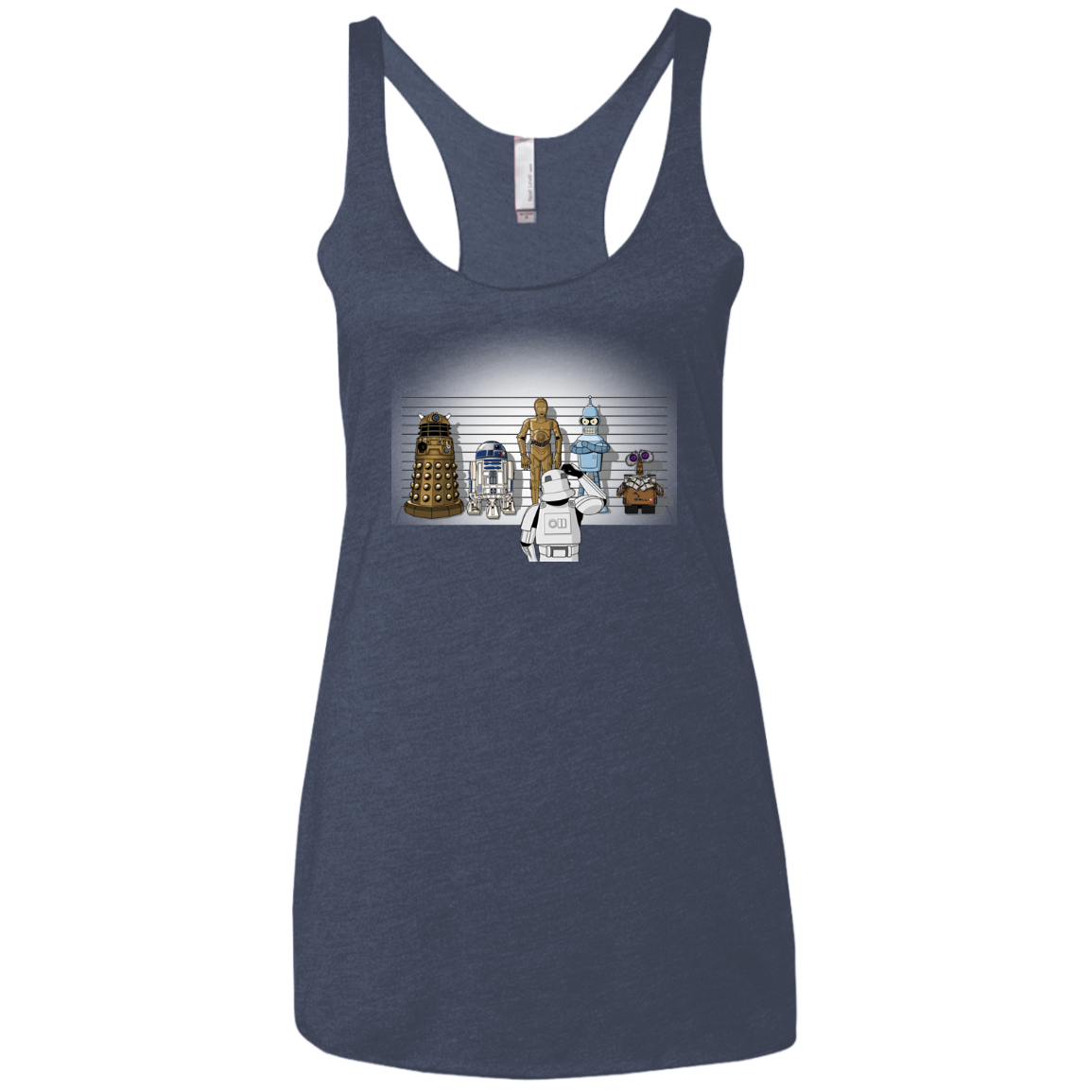 Are These Droids Women's Triblend Racerback Tank