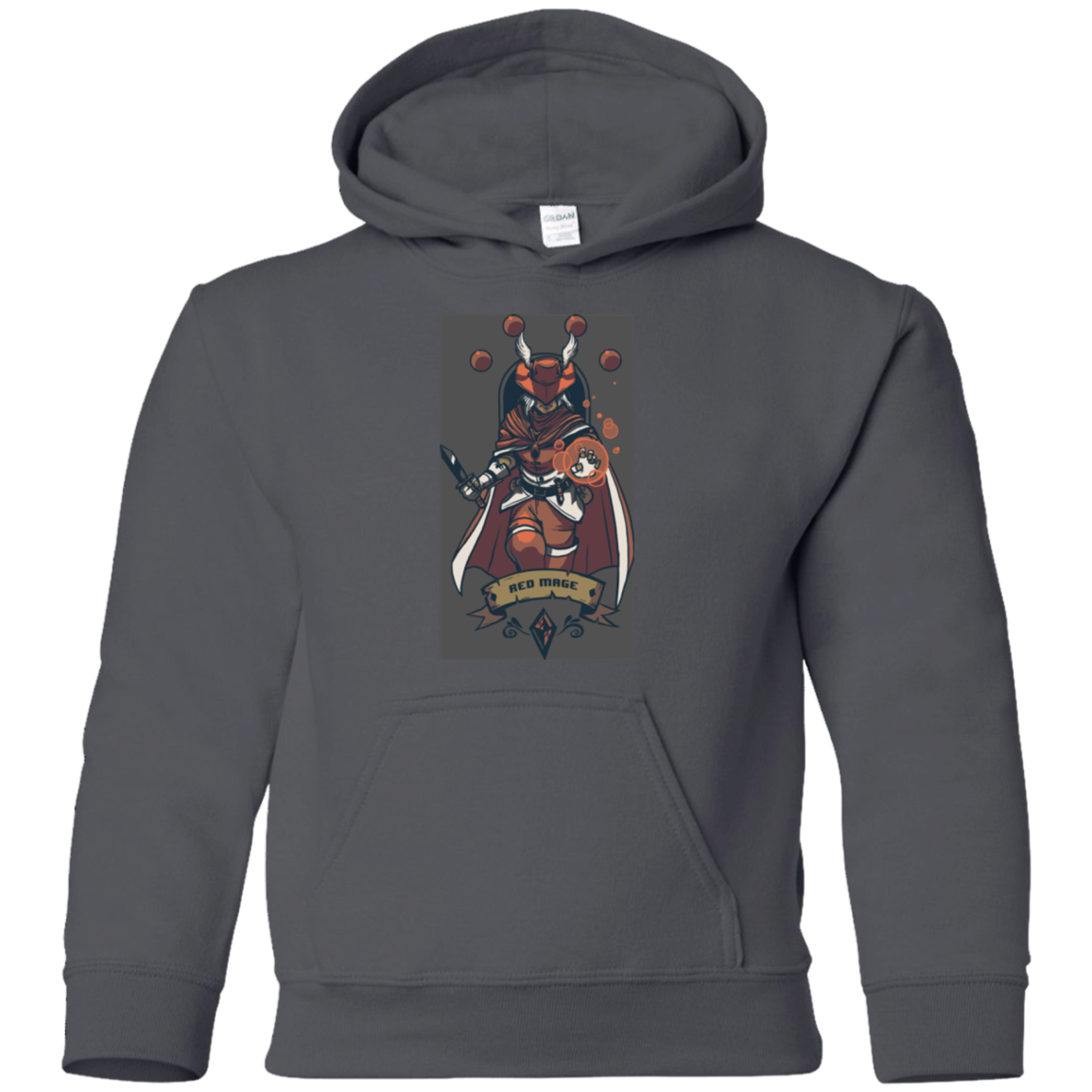 Red Mage Youth Hoodie