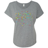 We came in peace Triblend Dolman Sleeve