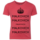 Keep Calm Malkovich Youth Triblend T-Shirt