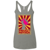 Project Mayhem Women's Triblend Racerback Tank