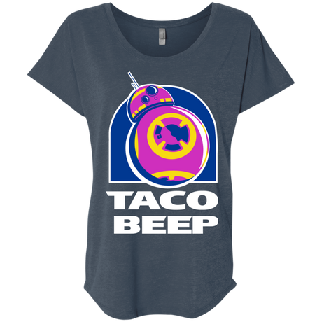 Taco Beep Triblend Dolman Sleeve