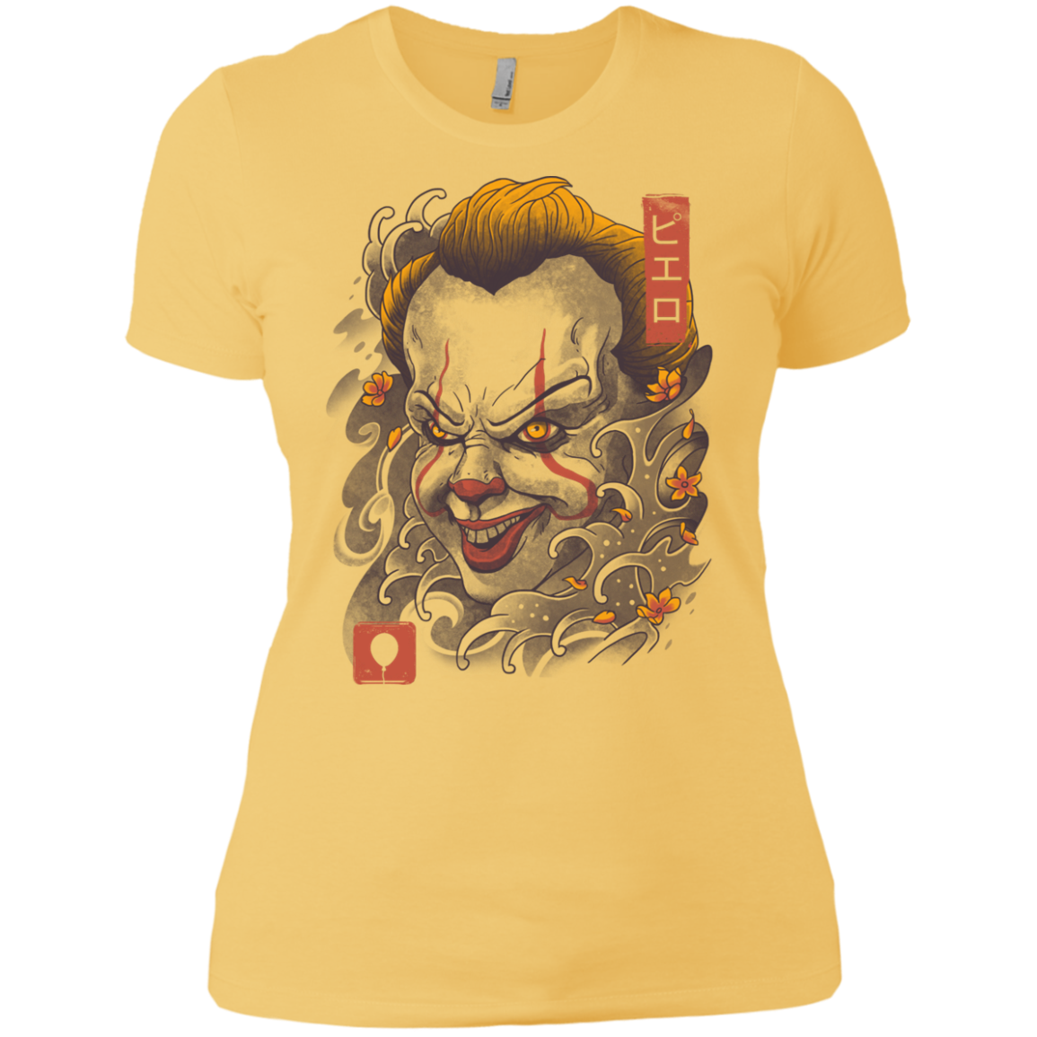 Oni Clown Mask Women's Premium T-Shirt