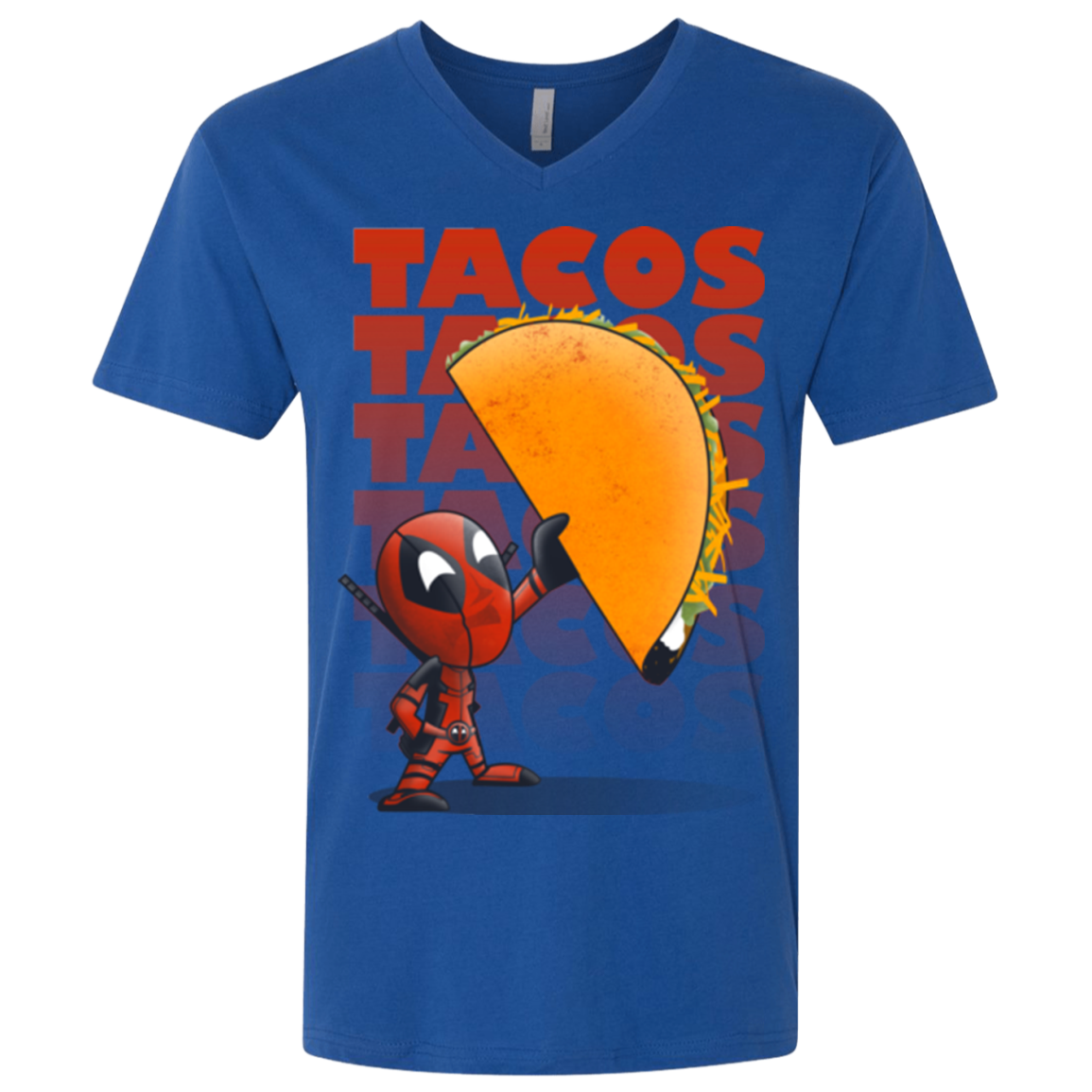 Tacos Men's Premium V-Neck