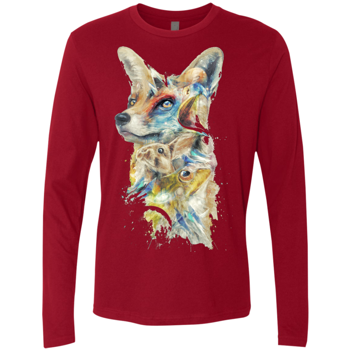 Heroes of Lylat Star Fox Men's Premium Long Sleeve