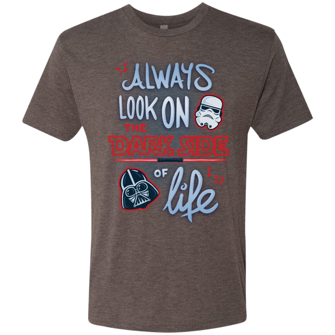 Dark Side of Life Men's Triblend T-Shirt