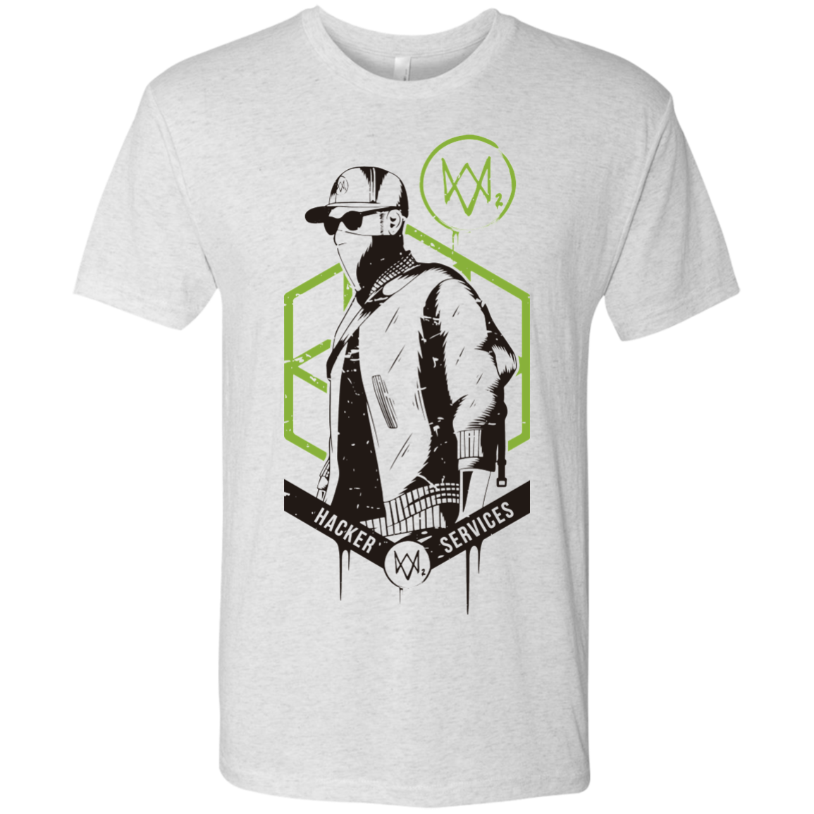 Watch Dogs 2 Hacker Services Men's Triblend T-Shirt