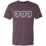Eat Sleep Game PC Men's Triblend T-Shirt