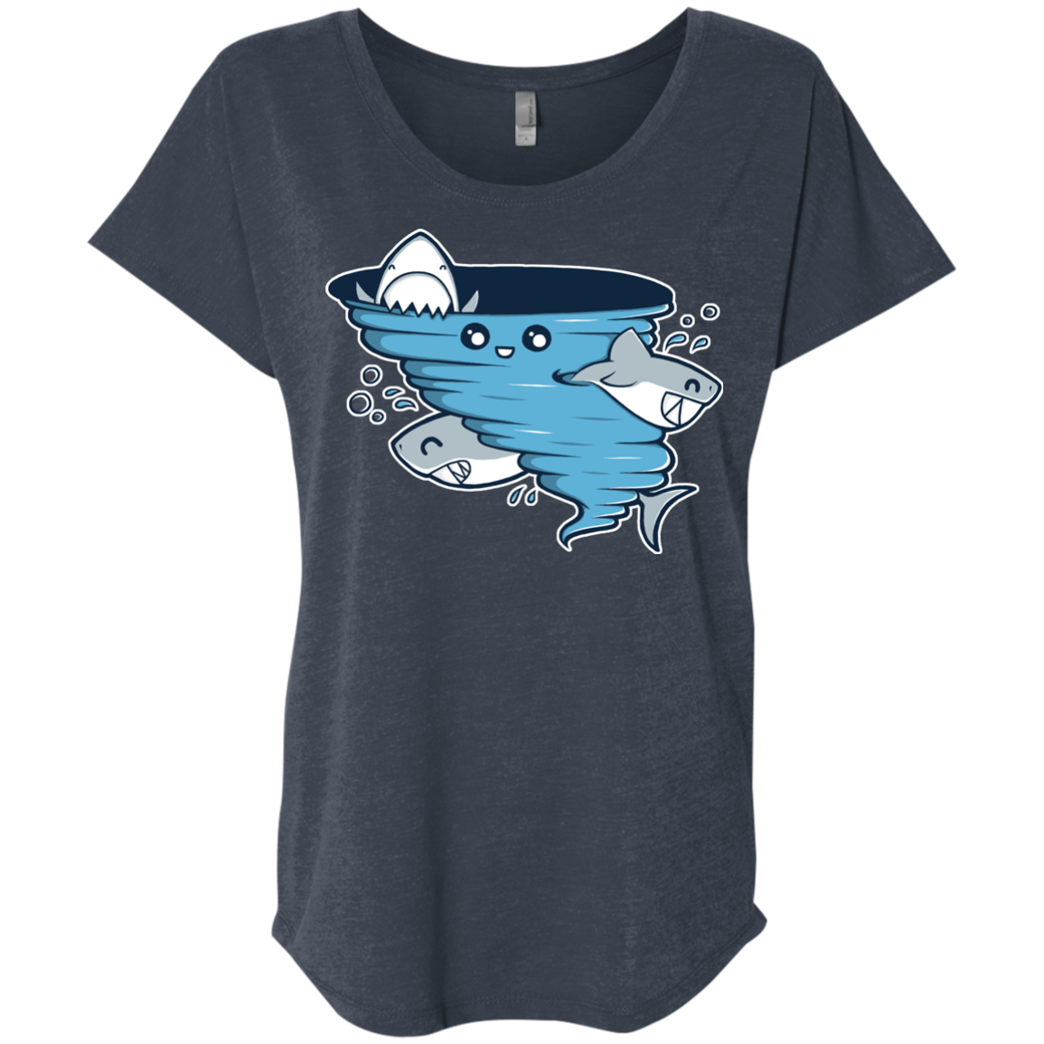 Cutenado Triblend Dolman Sleeve