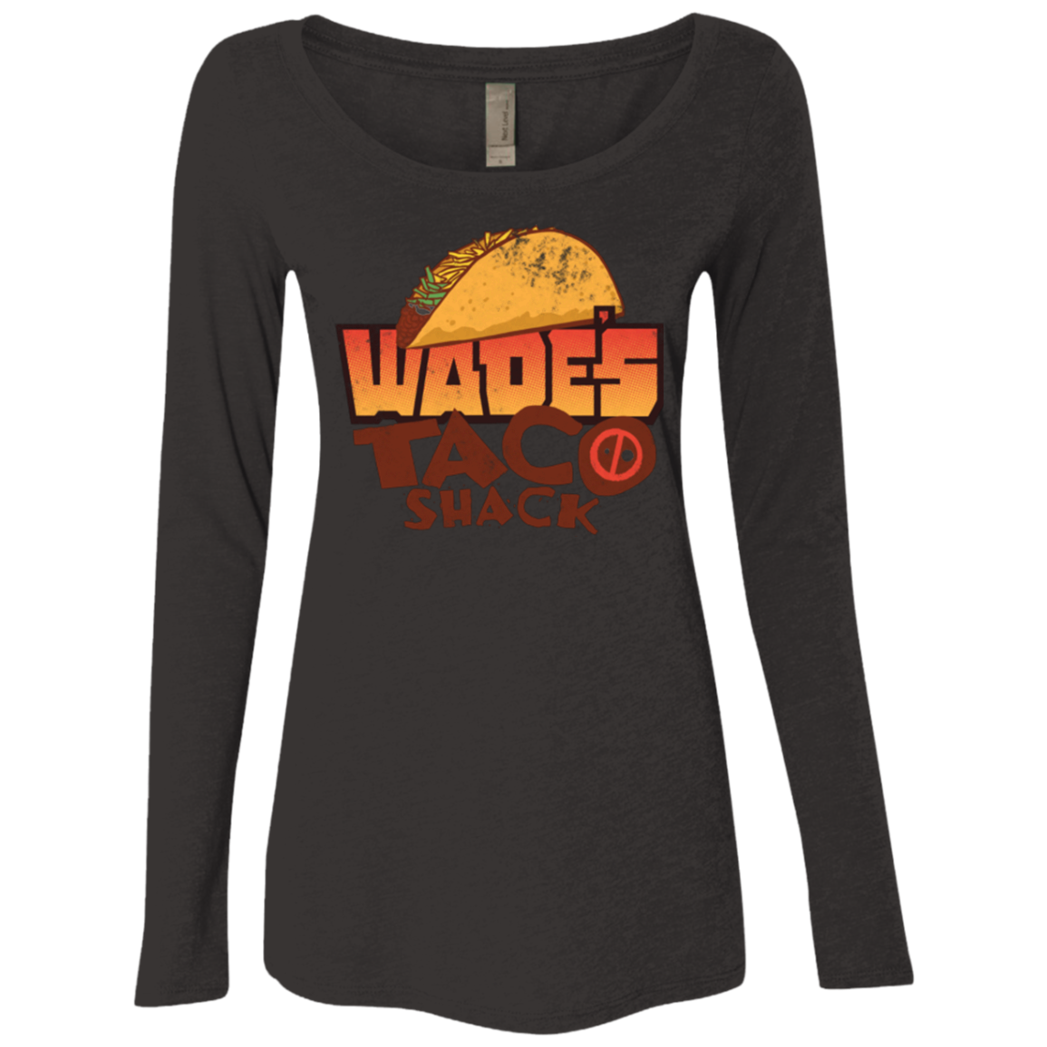 Wade Tacos Women's Triblend Long Sleeve Shirt