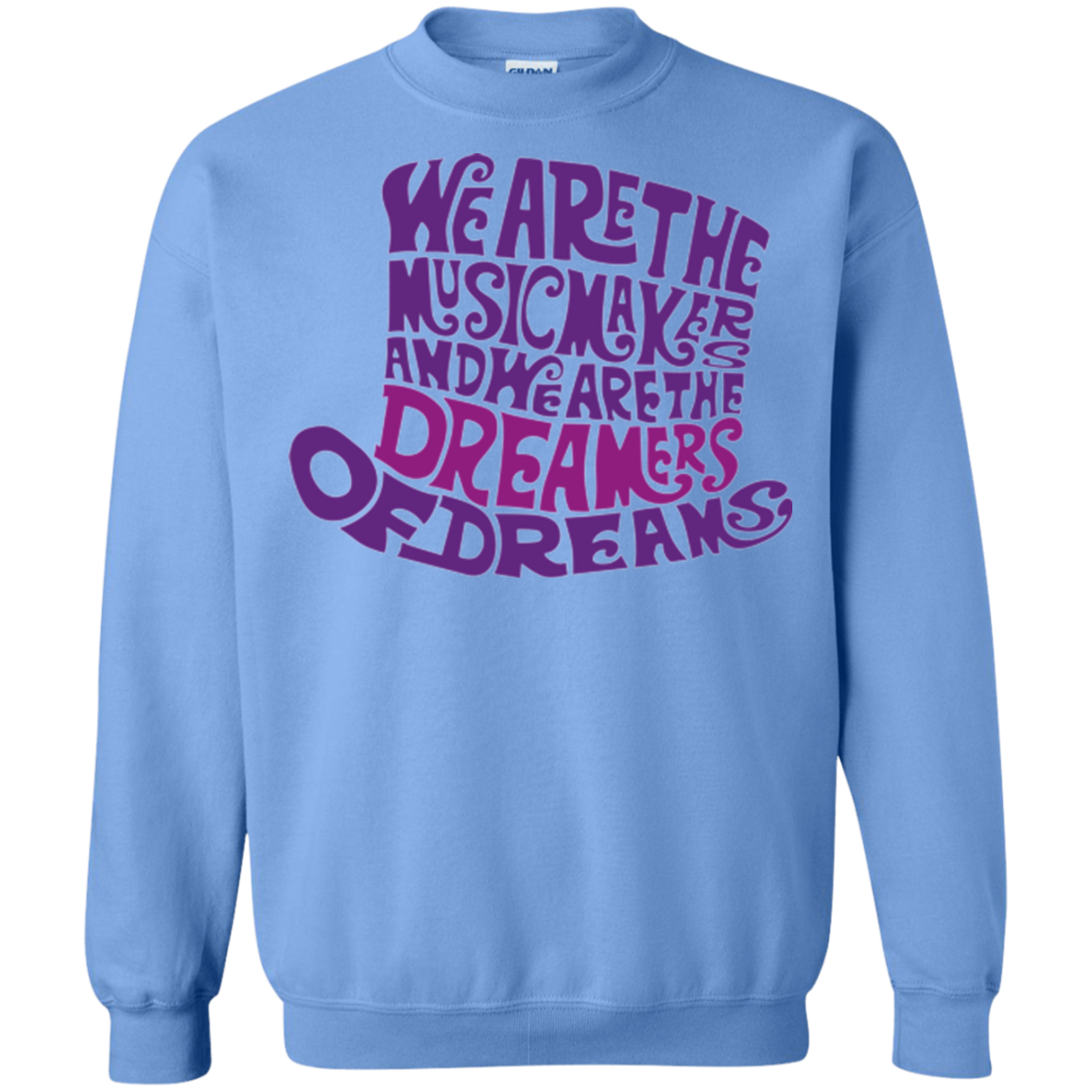 Wonka Purple Crewneck Sweatshirt