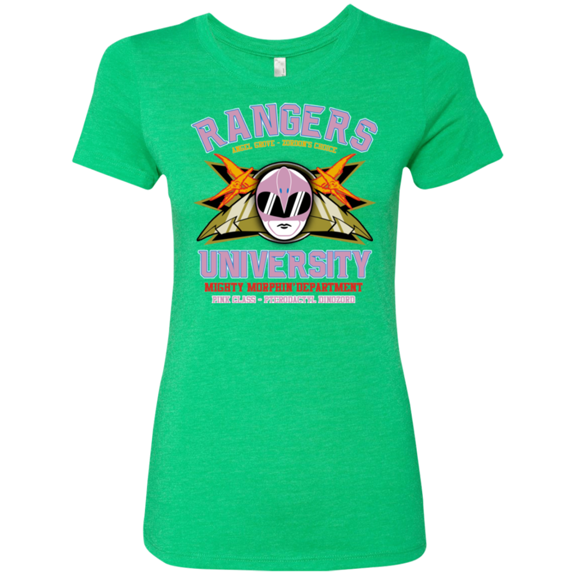 Rangers U Pink Ranger Women's Triblend T-Shirt