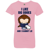 I Like Big Books Girls Premium T-Shirt