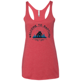 Welcome to Rapture Women's Triblend Racerback Tank